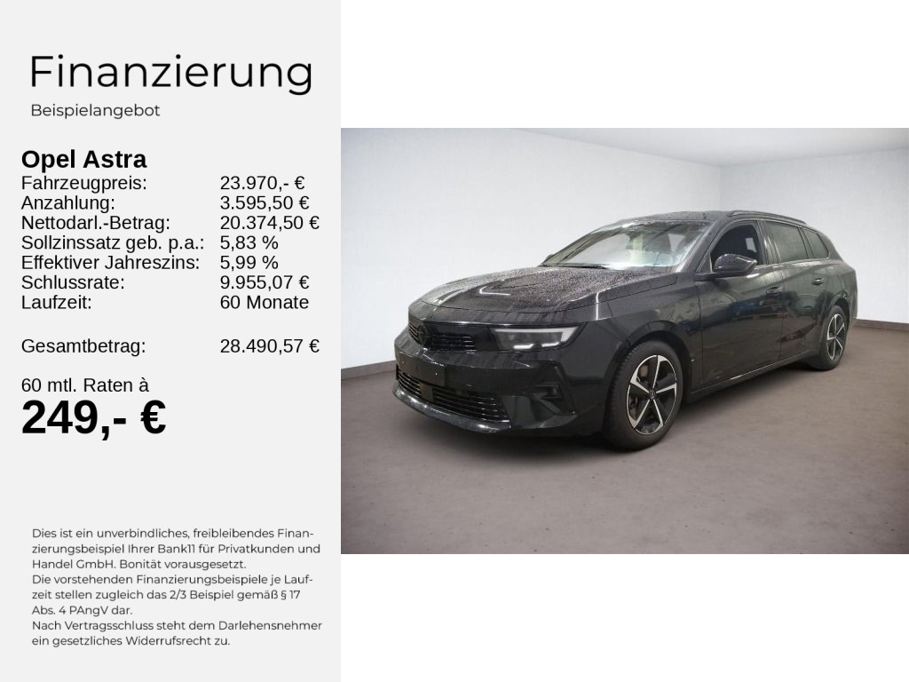 Astra L ST GS 1.2 Turbo S/S 96kW AT8+KAMERA+SHZ+