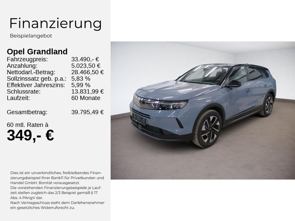 Grandland B GS 1.2 Hybrid 48V100kW eDCT6+KAMERA+