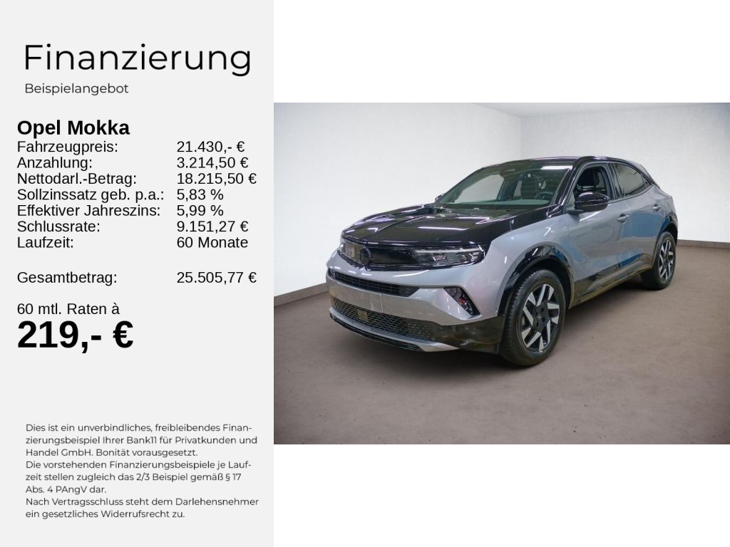 Mokka B GS 1.2 Turbo S/S 96kWAT8+KAMERA+TOUCH+++