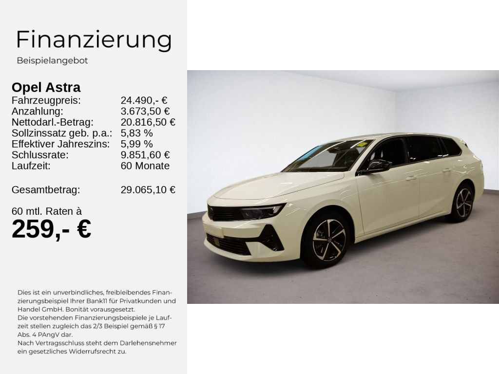 Astra L ST GS 1.2 Turbo S/S 96KW AT8+KAMERA+SHZ+