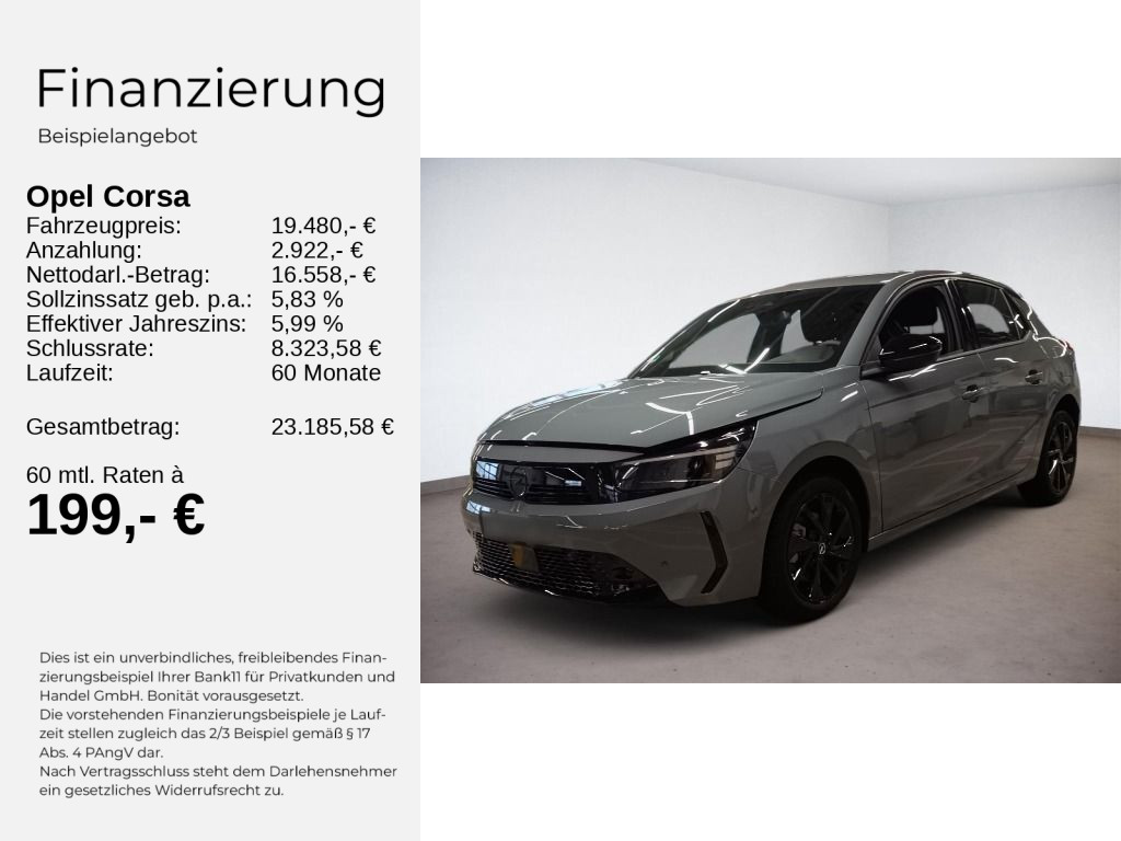 Corsa F GS 1.2 HYBRID KLIMA+PDC+KAMERA+SHZ+LHZ++