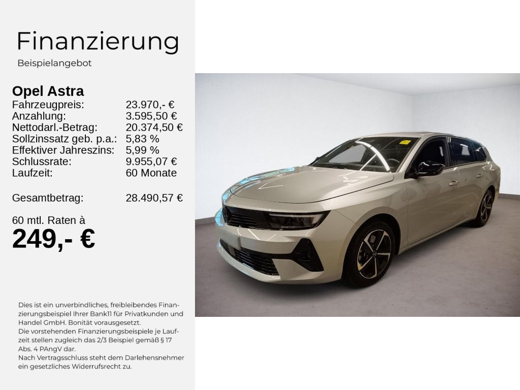 Astra L ST GS 1.2 KLIMA+PDC+KAMERA+SHZ+LHZ+LED++