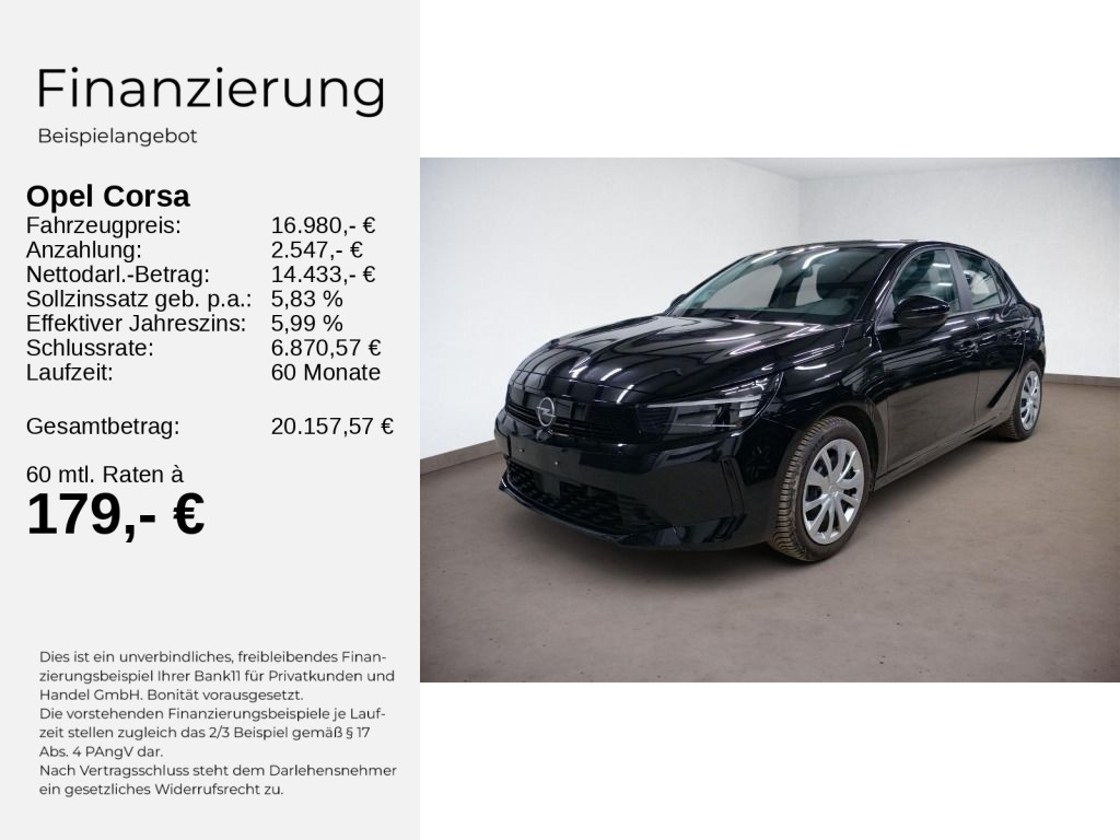 Corsa F EDITION 1.2 KLIMA+PDC+SHZ+LHZ+ALLW+AT8++