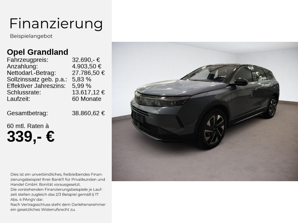 Grandland B GS 1.2 Hybrid 48V100KW eDCT6