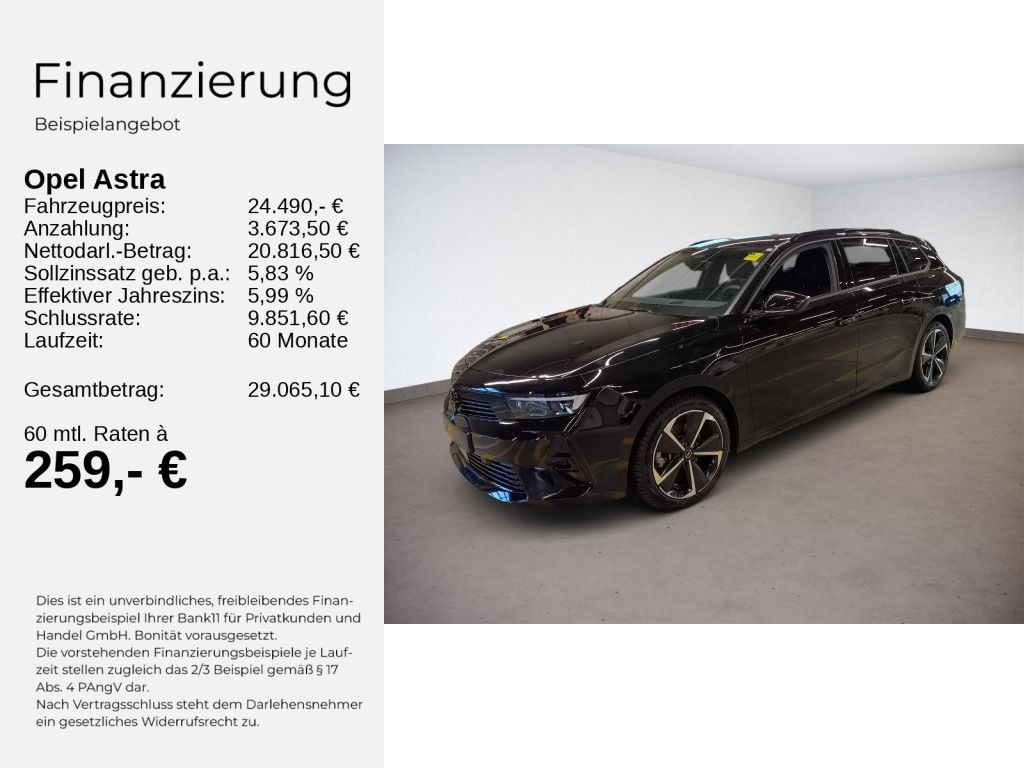 Astra L ST GS 1.2 Hybrid 48V 100KW eDCT6+KAMERA+