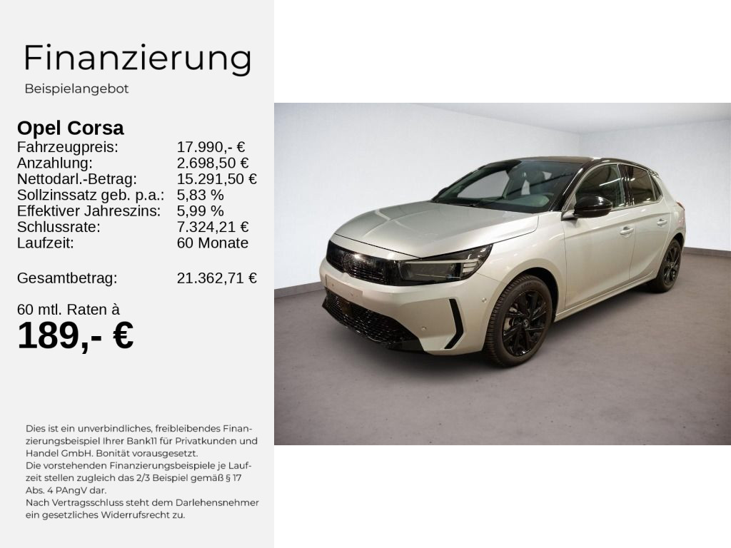 Corsa F GS 1.2 Turbo S/S 74kWAT8