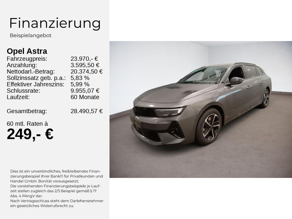 Astra L ST GS 1.2 Turbo S/S 96kW AT8+KAMERA+SHZ+