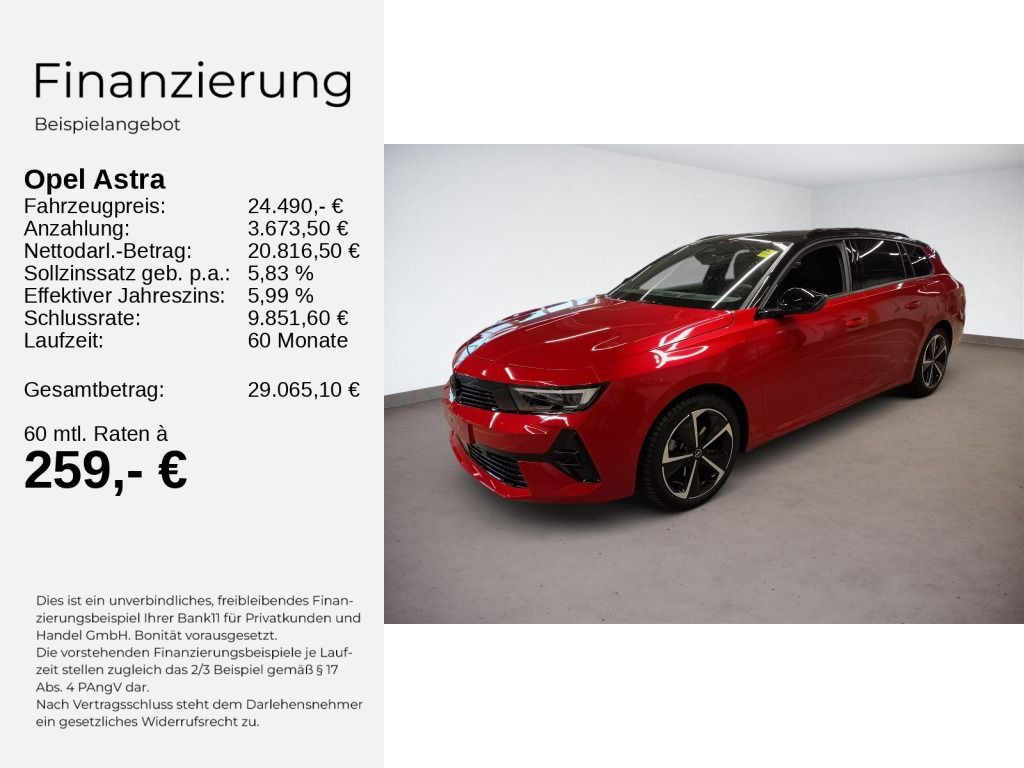 Astra L ST GS 1.2 Hybrid 48V 100KW eDCT6