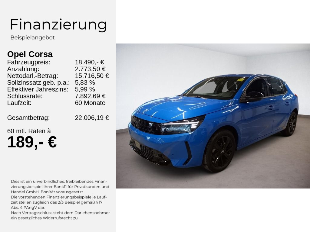 Corsa F GS 1.2 Hybrid 48V 74KW eDCT6+KAMERA+SHZ+
