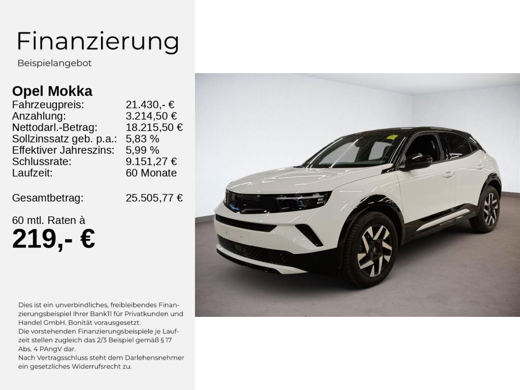 Mokka B GS 1.2 Turbo S/S 96KWAT8+SHZ+BLUETOOTH++