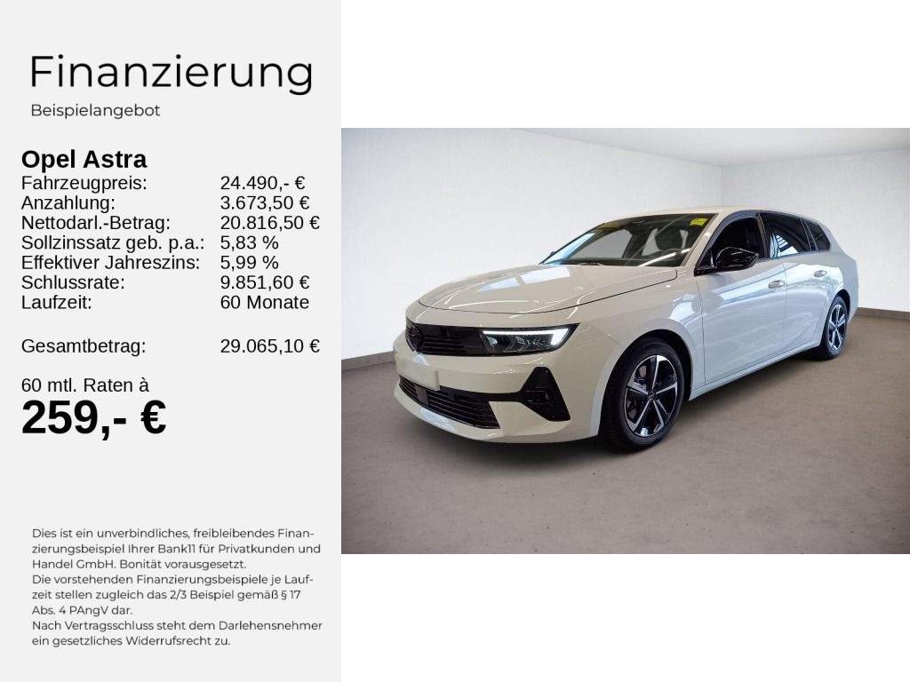 Astra L ST GS 1.2 Turbo S/S 96KW AT8+KAMERA+AHK+