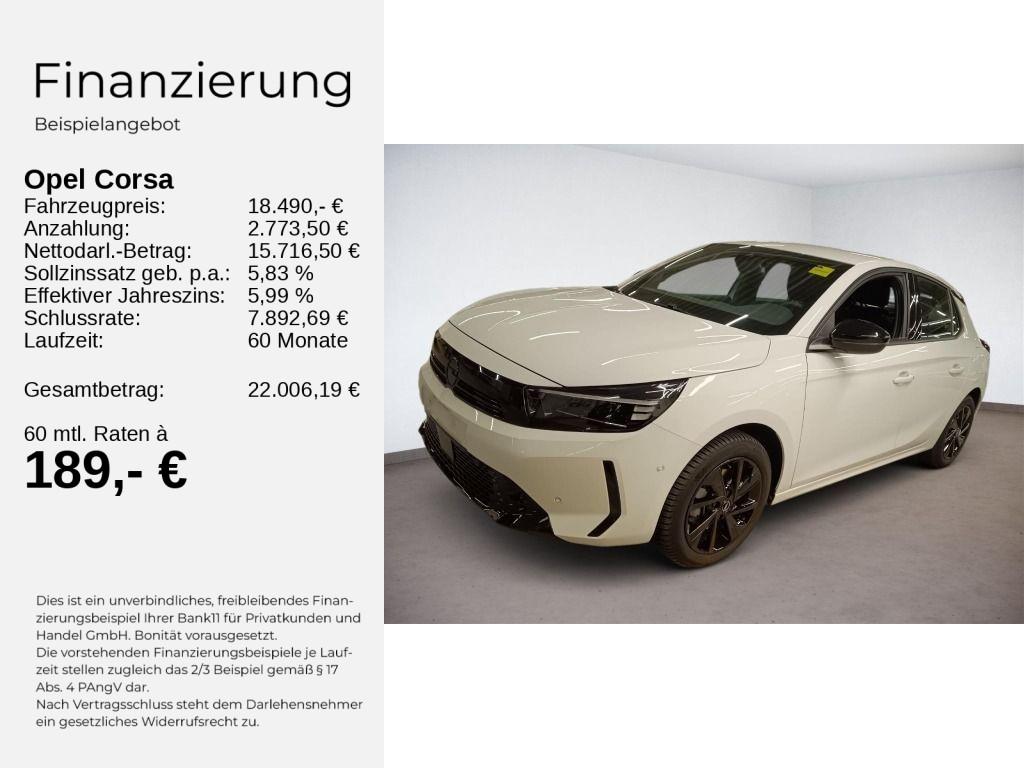 Corsa F GS 1.2 Turbo AT8+SHZ+CARPLAY+LED+ALLWETT