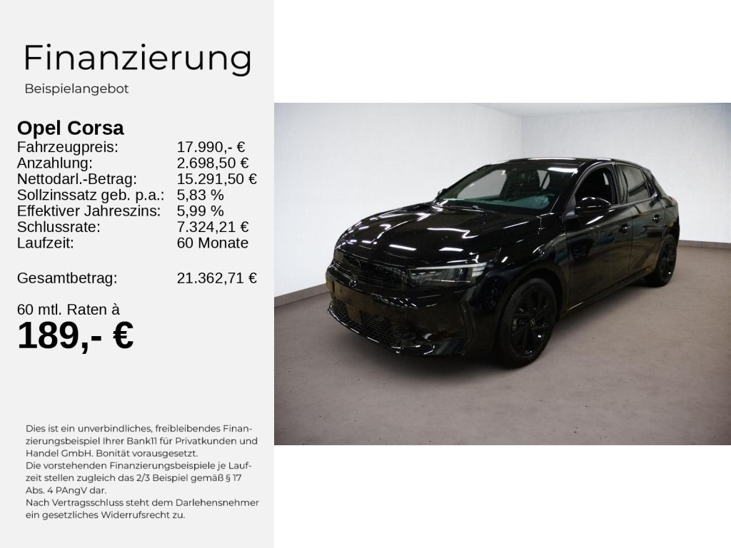 Corsa F GS 1.2Turbo 100PS+AT8+SHZ+CARPLAY+ALLWET