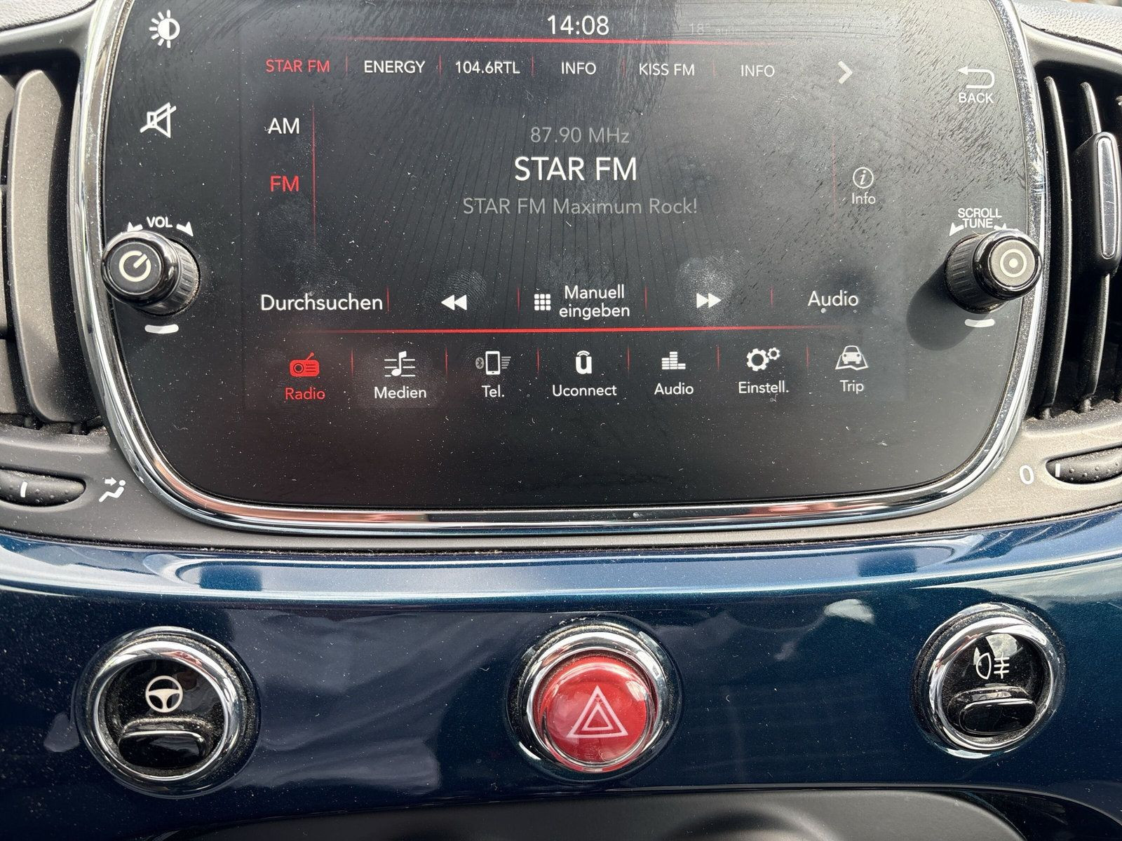 500C Cabrio 1.2 8V Lounge+PDC+USB+KLIMA+BORDCOMP