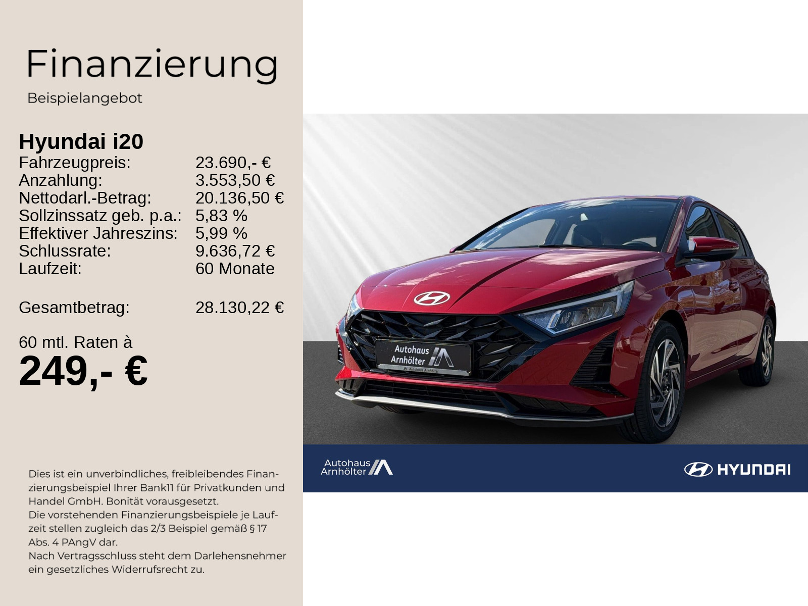 i20 FL MY26 1.0 T-GDI 90 PS 6-MT 2WD Trend*BOSE*