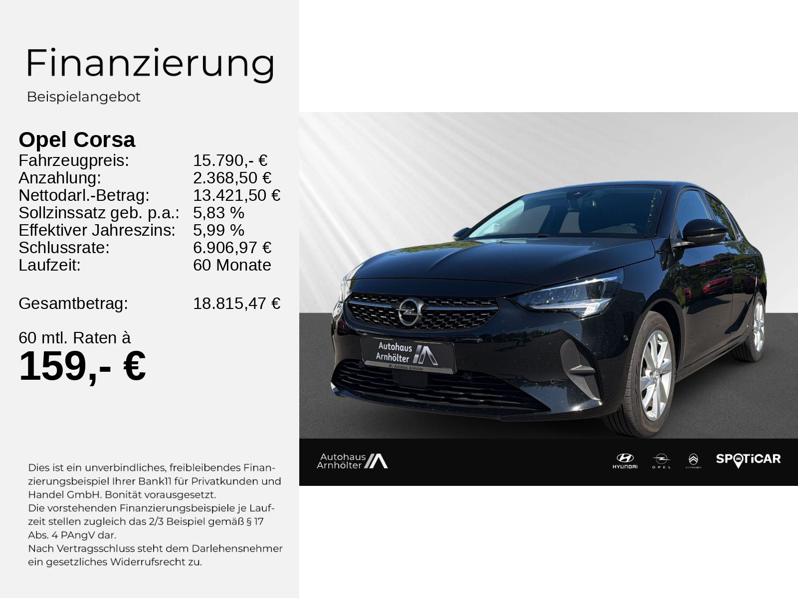 Corsa ELEGANCE 1.2  Direct Injection Turbo 100PS