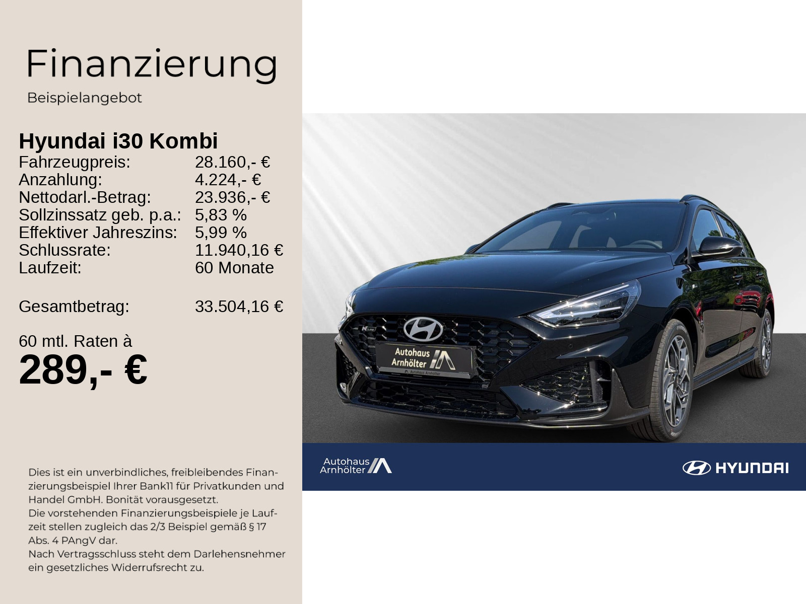 i30 KOMBI MY26 1.6 T-GDI 150PS 7DCT N-LINE +NAV+