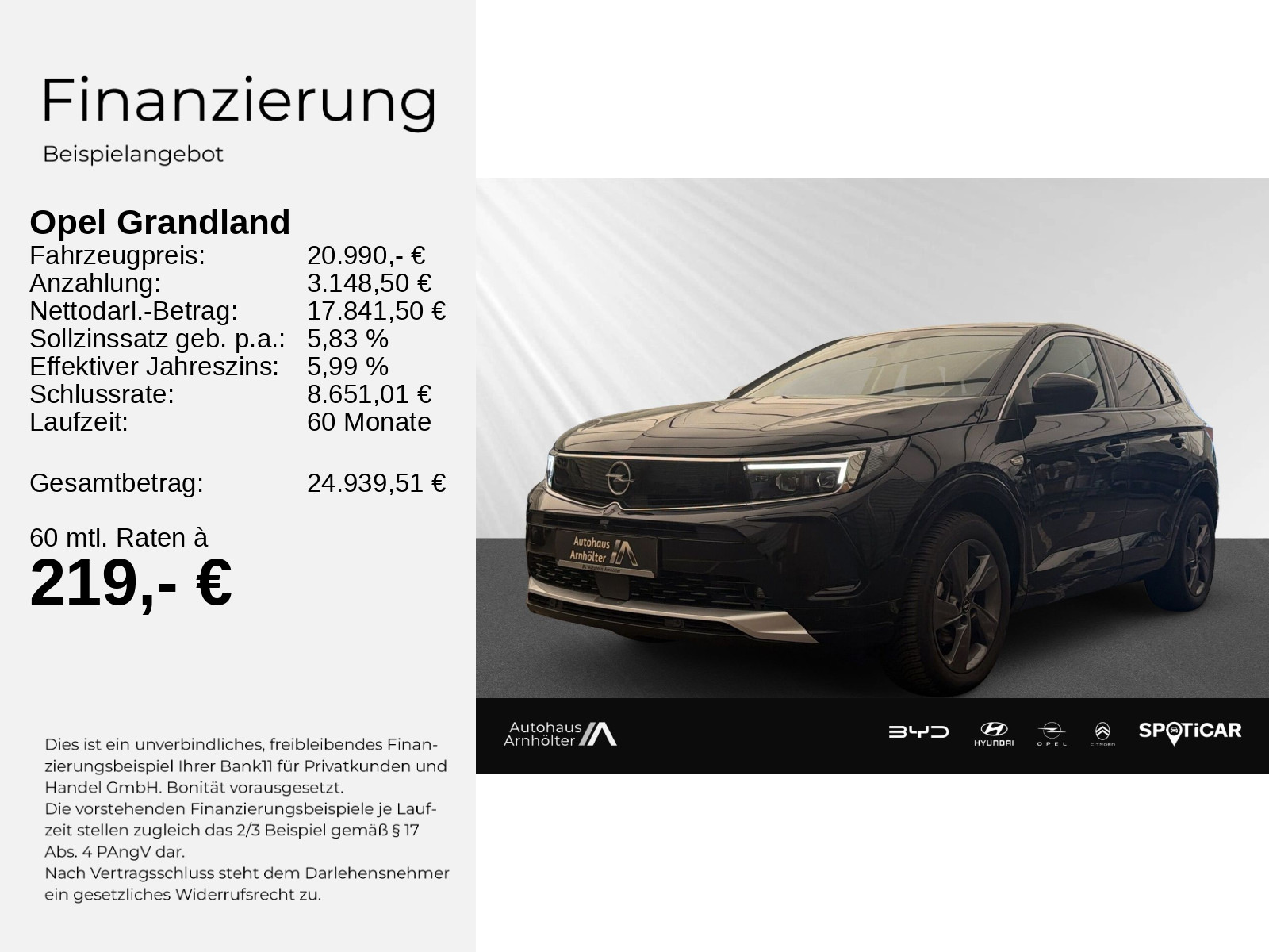 Grandland Elegance 1.2 Turbo S/S 96kW AT8+KAMERA