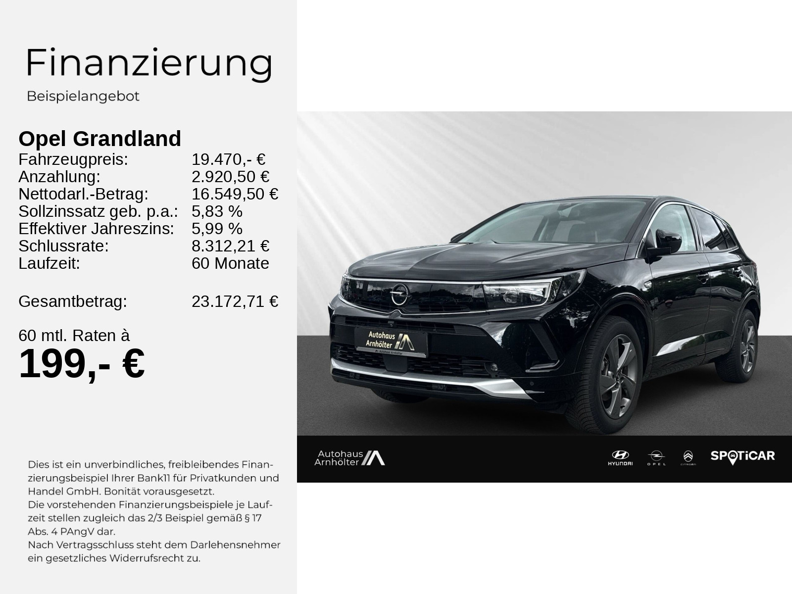 GRANDLAND ELEGANCE 1.2 TURBO AT8+360°+AHK+ALLWET