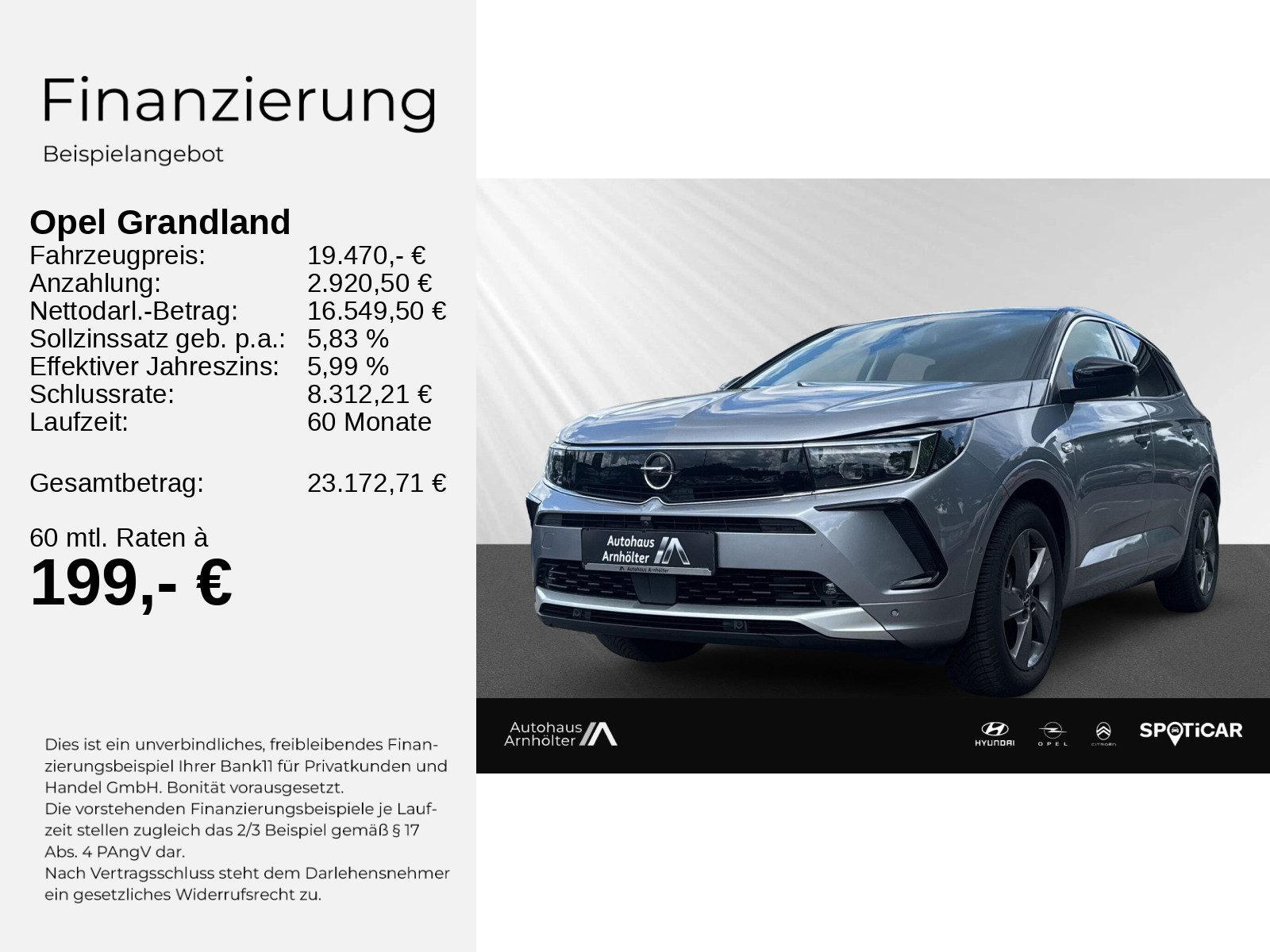 GRANDLAND ELEGANCE 1.2 TURBO AT8+360°+AHK+ALLWET