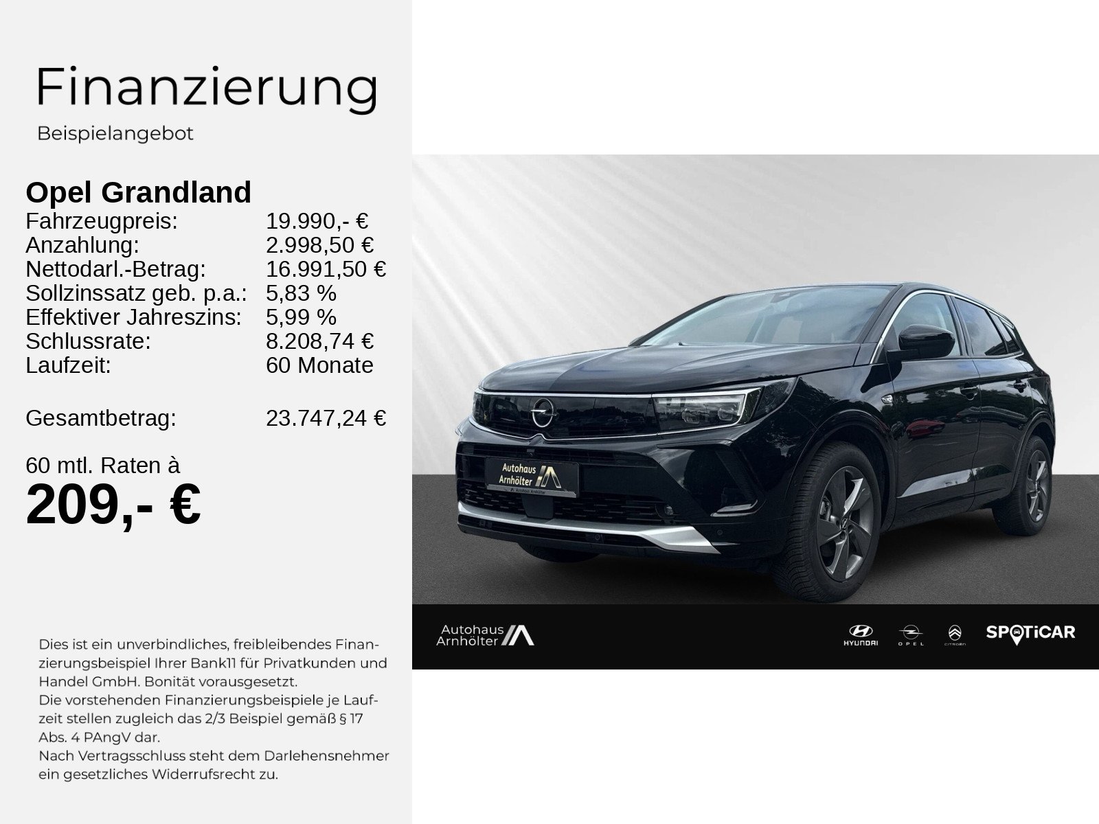 GRANDLAND ELEGANCE 1.2 TURBO AT8+360°+AHK+ALLWET