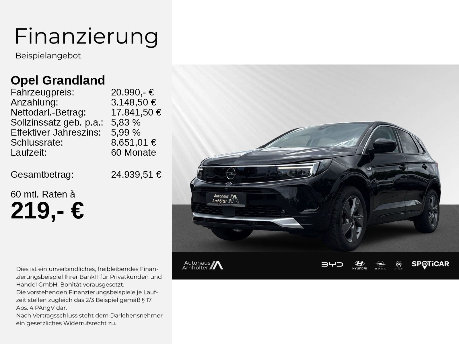Grandland Elegance 1.2 Turbo AT8+SHZ+LHZ+NAV+KAM