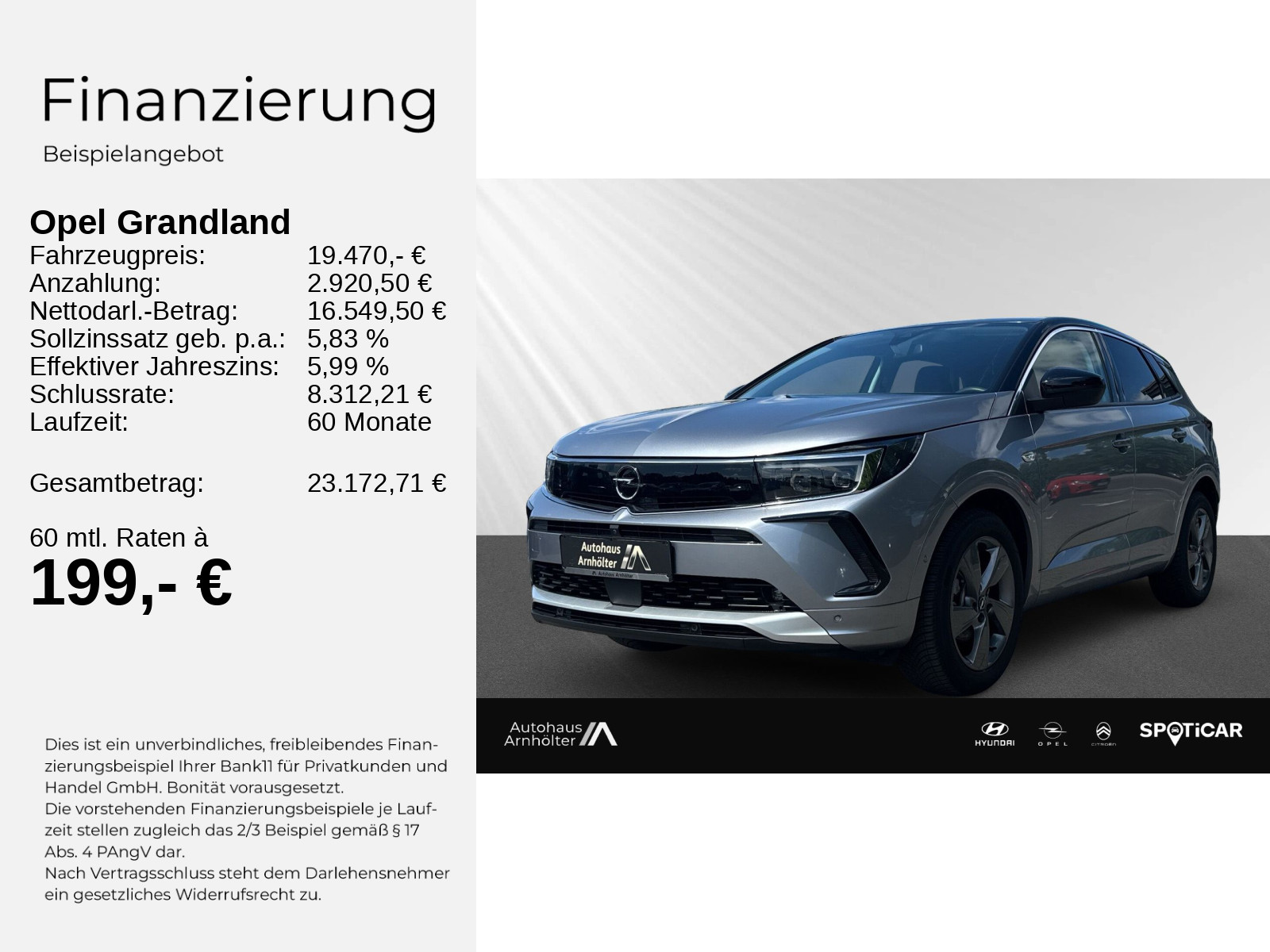 GRANDLAND ELEGANCE 1.2 TURBO AT8+360°+AHK+ALLWET