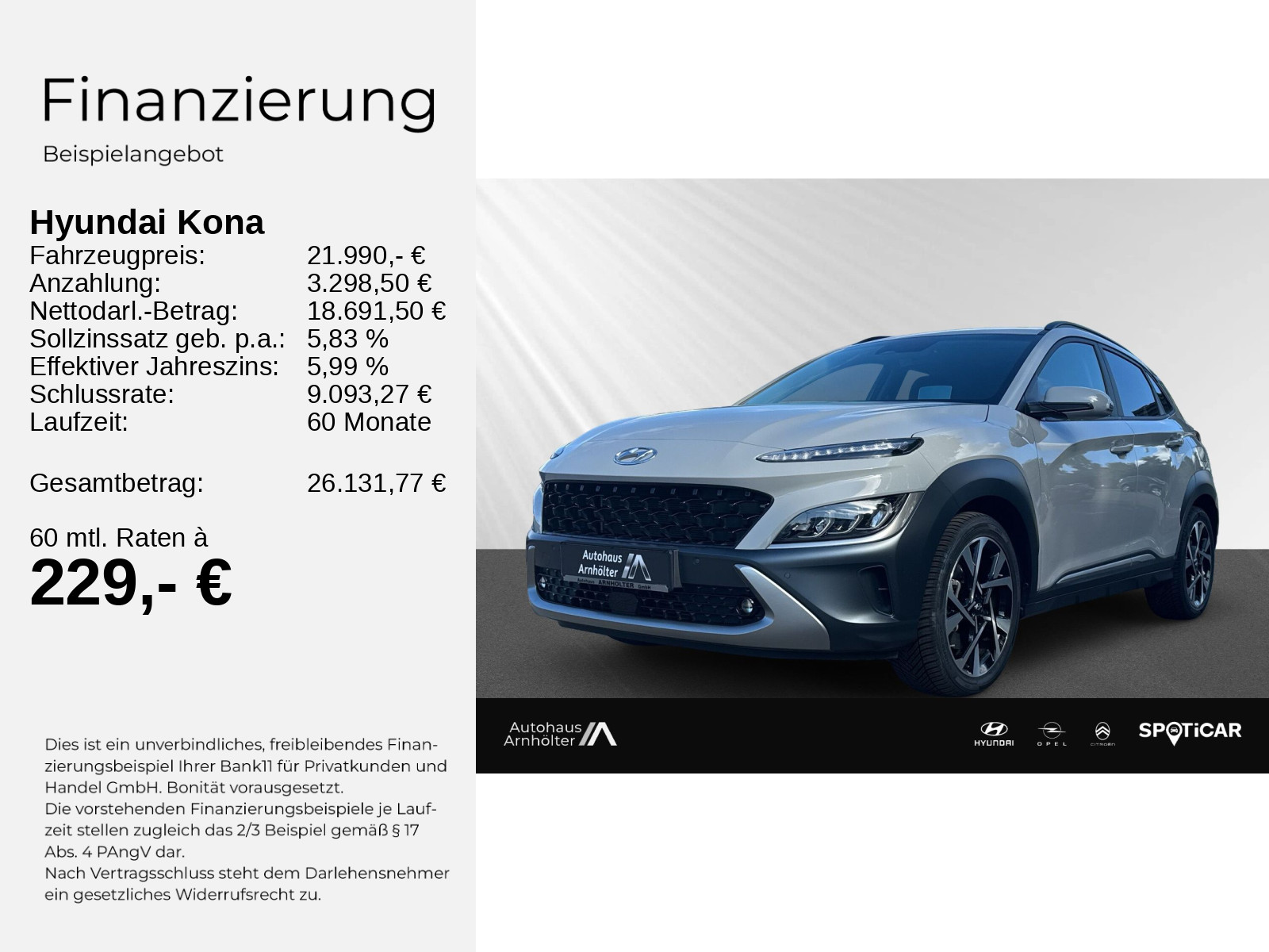KONA MJ23 1.6T-GDI 198PS DCT 2WD PRIME+SITZPAKET