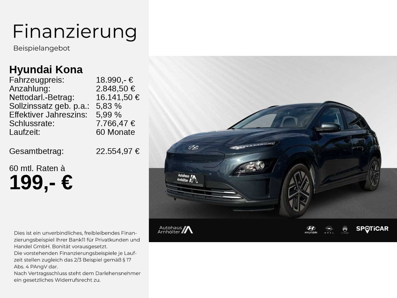 KONA EV 39,2kWh EDITION 30+ +NAVI+WÄRMEP+LED+LM+