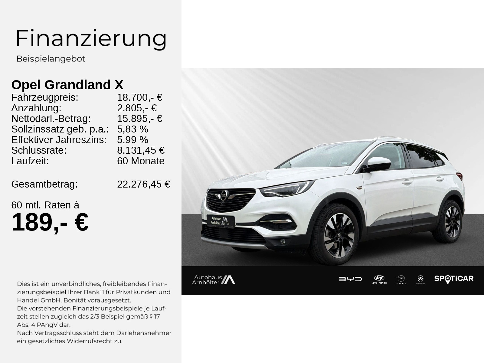Grandland X 1.6 133KW ULTIMATE KLIMA+PDC+KAMERA+