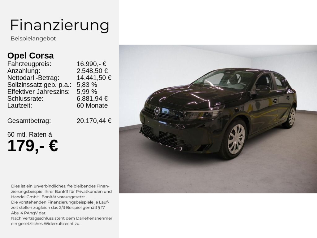 Corsa F EDITION 1.2 HYBRID KLIMA+SHZ+LHZ+PDC+WKR