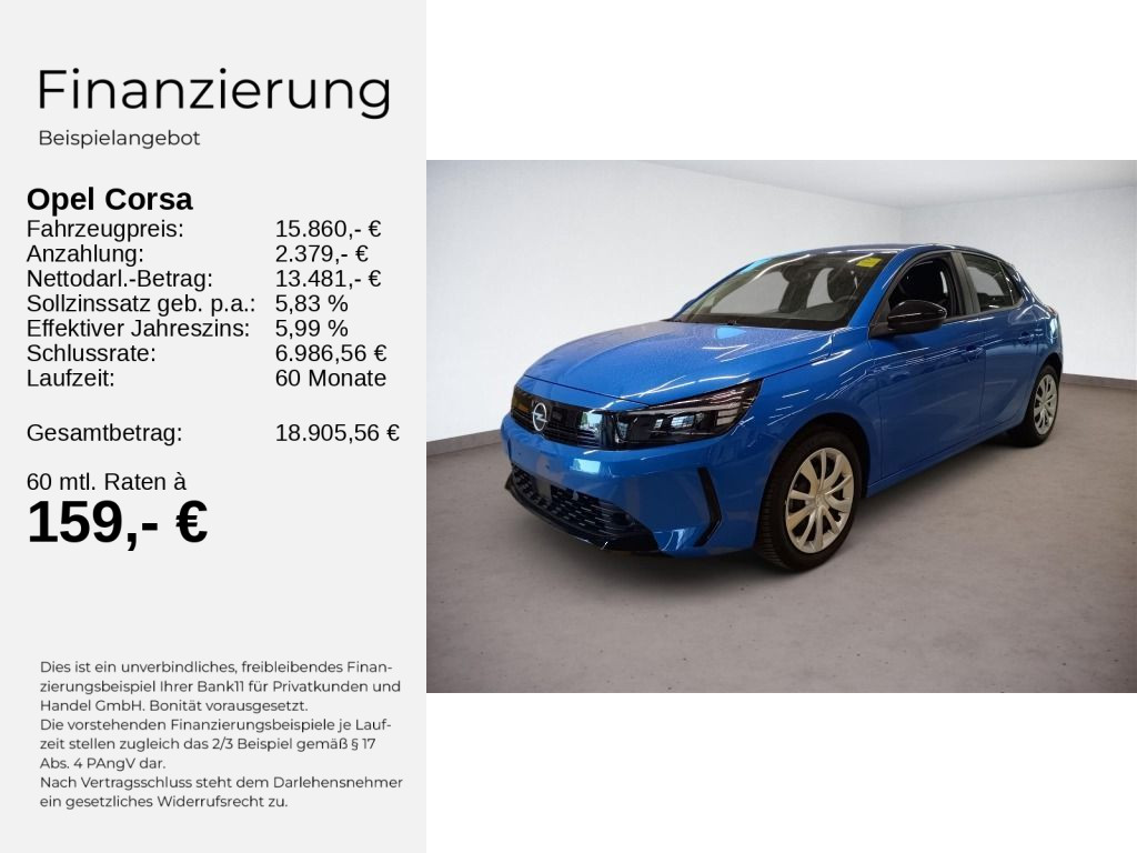 Corsa F EDITION 1.2 HYBRID KLIMA+SHZ+LHZ+PDC+AT+