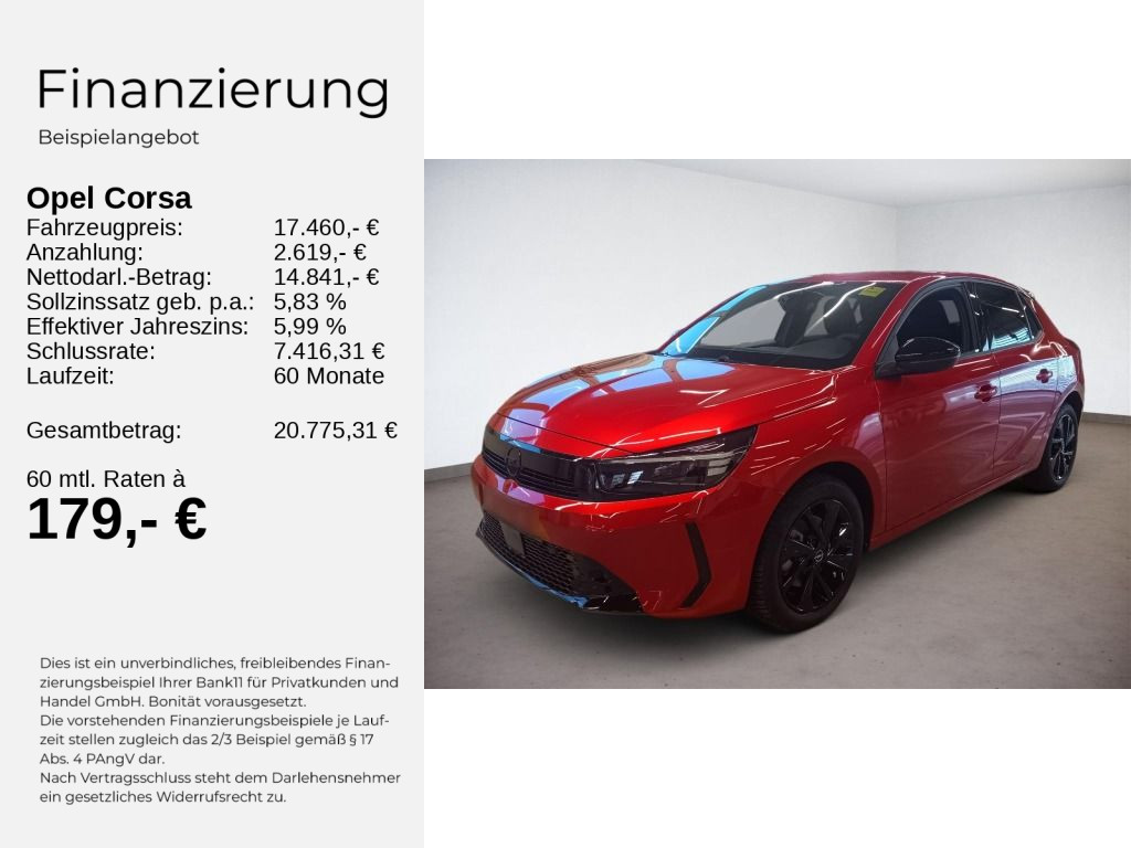 Corsa F YES 1.2 HYBRID+KLIMA+PDC+SHZ+LHZ+CARPLAY