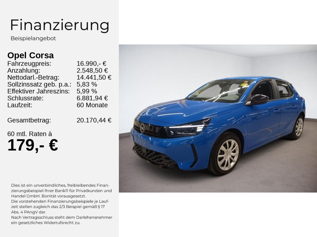 Corsa F EDITION 1.2 HYBRID KLIMA+PDC+SHZ+LHZ+WKR