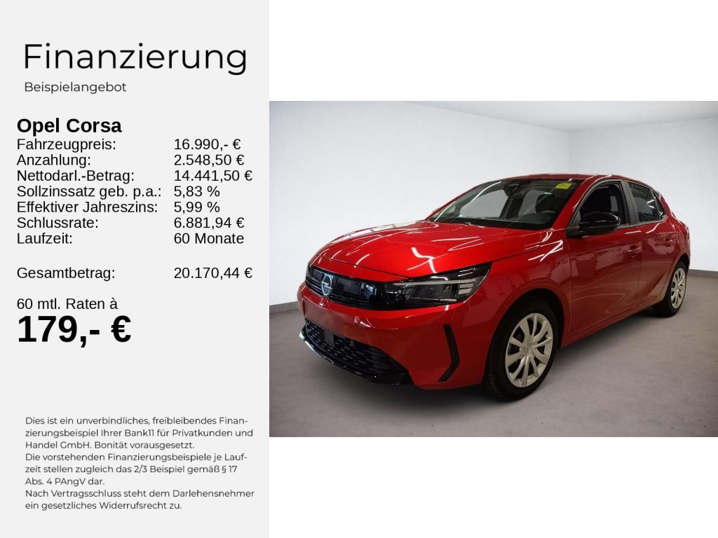 Corsa F EDITION 1.2 HYBRID KLIMA+PDC+SHZ+LHZ+WKR
