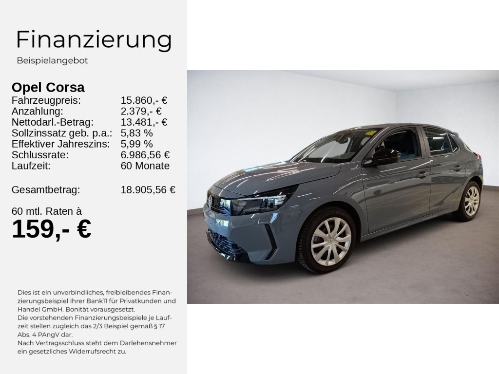 Corsa F EDITION 1.2 HYBRID KLIMA+PDC SHZ+LHZ+AT+