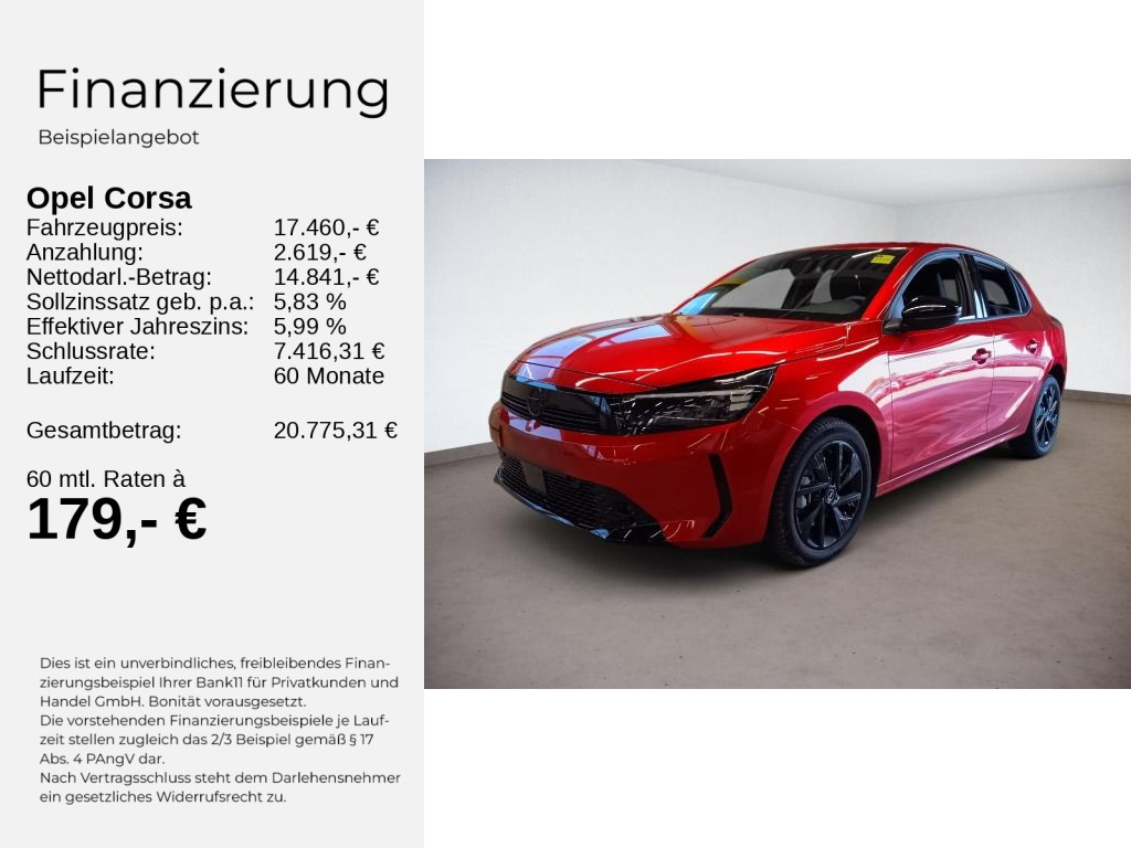 CORSA F YES 1.2 HYBRID 110PS+SHZ+ALLWETTER+PDC++