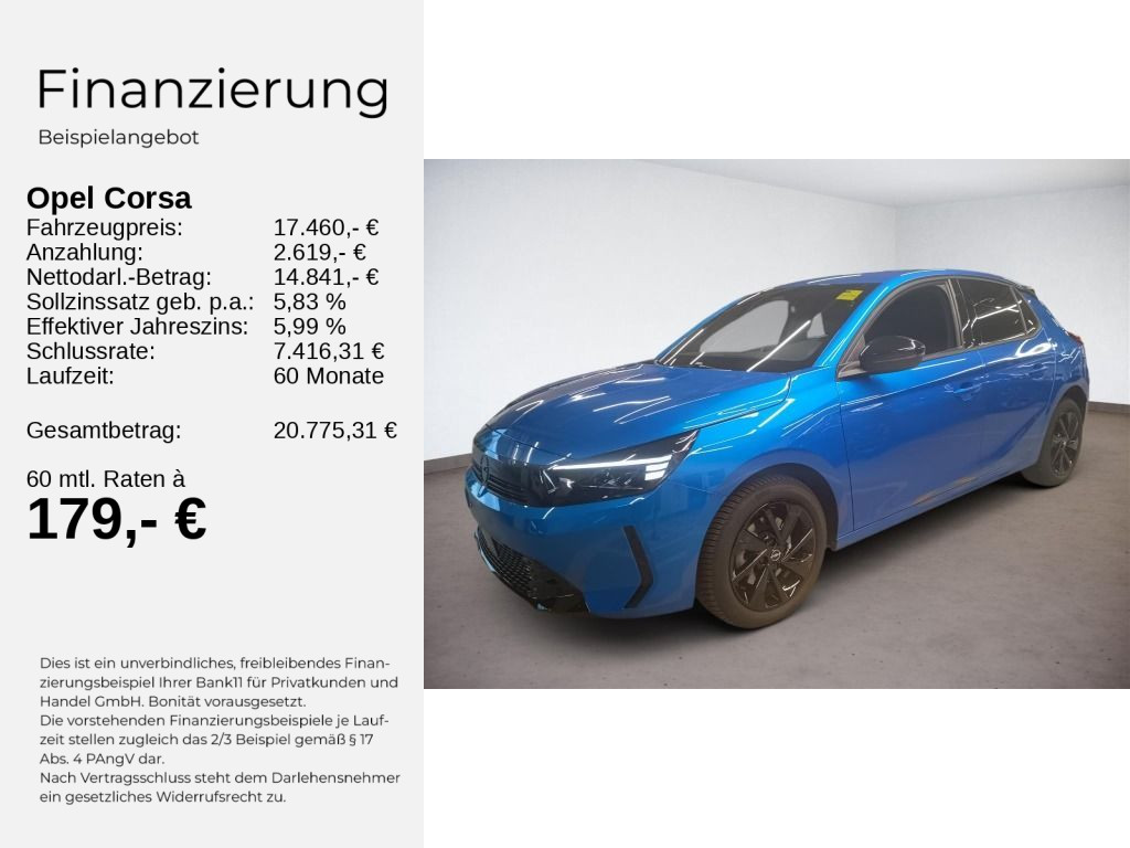 CORSA F YES 1.2 HYBRID 110PS+SHZ+ALLWETTER+PDC++