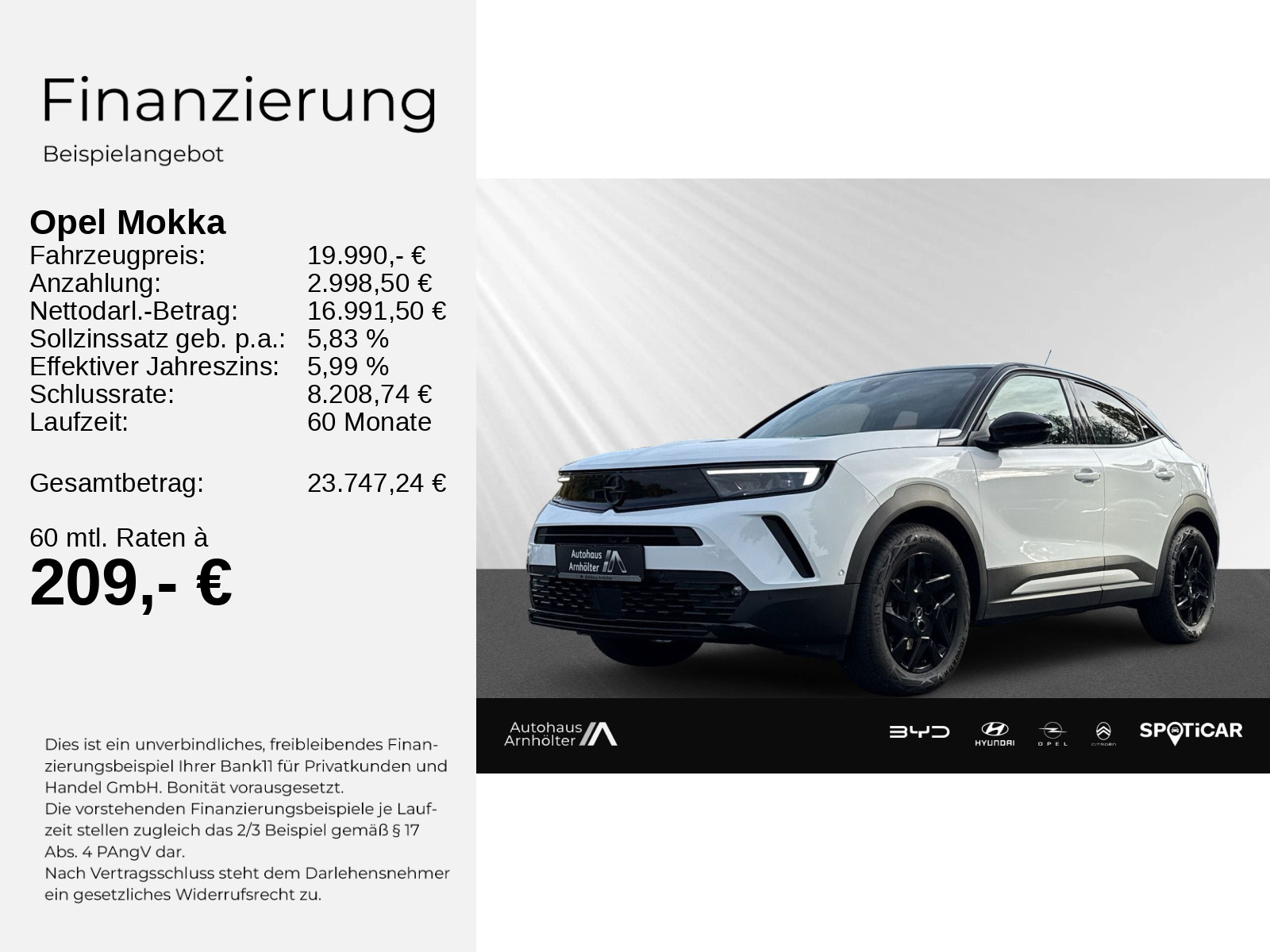 Mokka GS 1.2 Hybrid 48V+CAM+SHZ+NAV+ACC+LHZ+PDC+