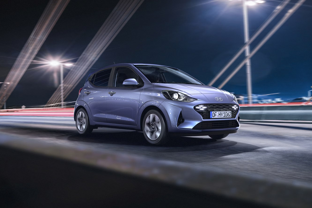 3-i10 Hyundai i10 auf Straße
