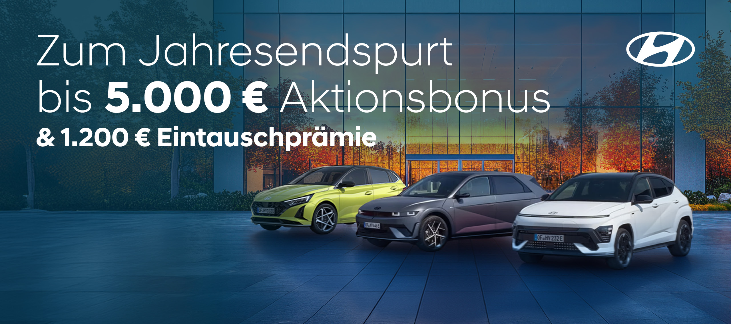 Hyundai Jahresendspurt Aktionsbonus
