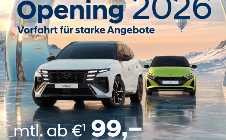  Hyundai Jahres Opening 2026