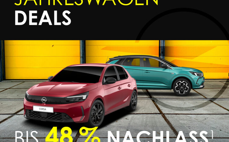  Opel Jahreswagen Deals