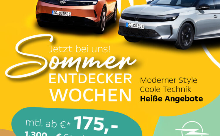  Opel Summer Deals