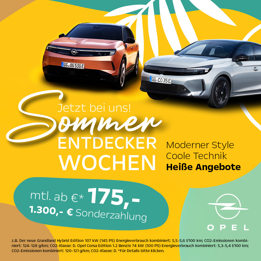 BEITRAGSBILD OPEL AE AKTION 07-26 BEITRAGSBILD OPEL AE AKTION 07-26