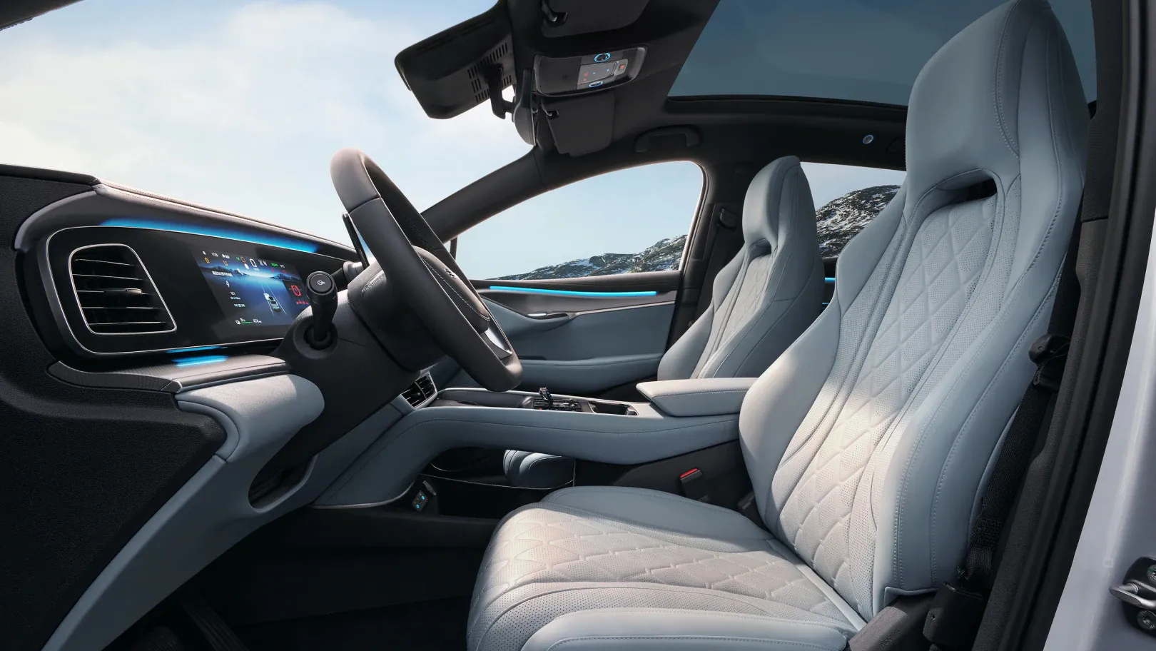 Cockpit des BYD SEALION 7