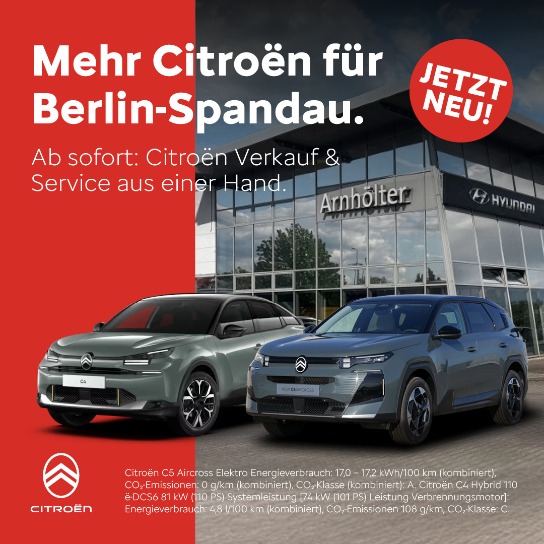 Beitragsbild Hinweis Citroen ab sofort bei Berlin Spandau Beitragsbild Hinweis Citroen ab sofort bei Berlin Spandau