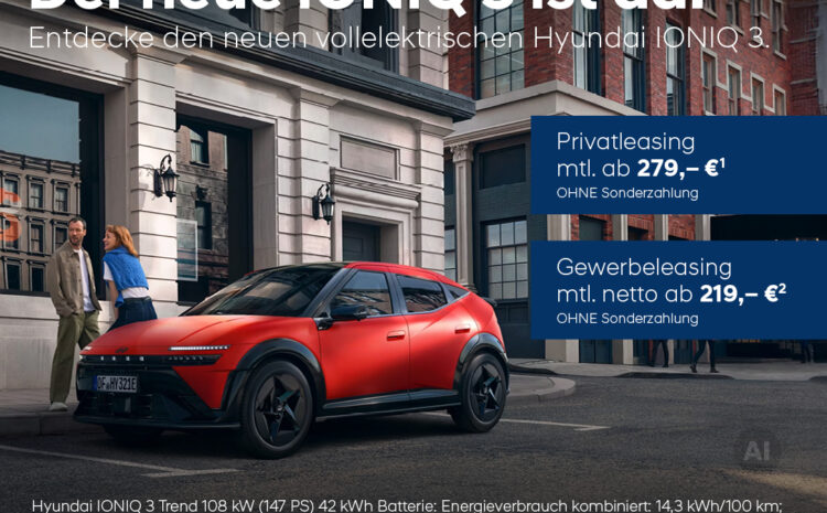  Der neue Hyundai IONIQ 3