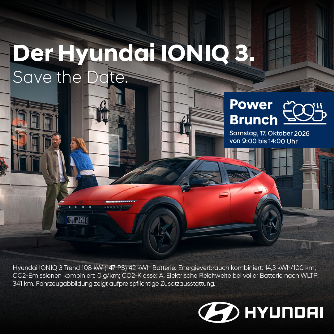 BEITRAGSBILD HYUNDAI IONIQ 3 POWERBRUNCH BEITRAGSBILD HYUNDAI IONIQ 3 POWERBRUNCH