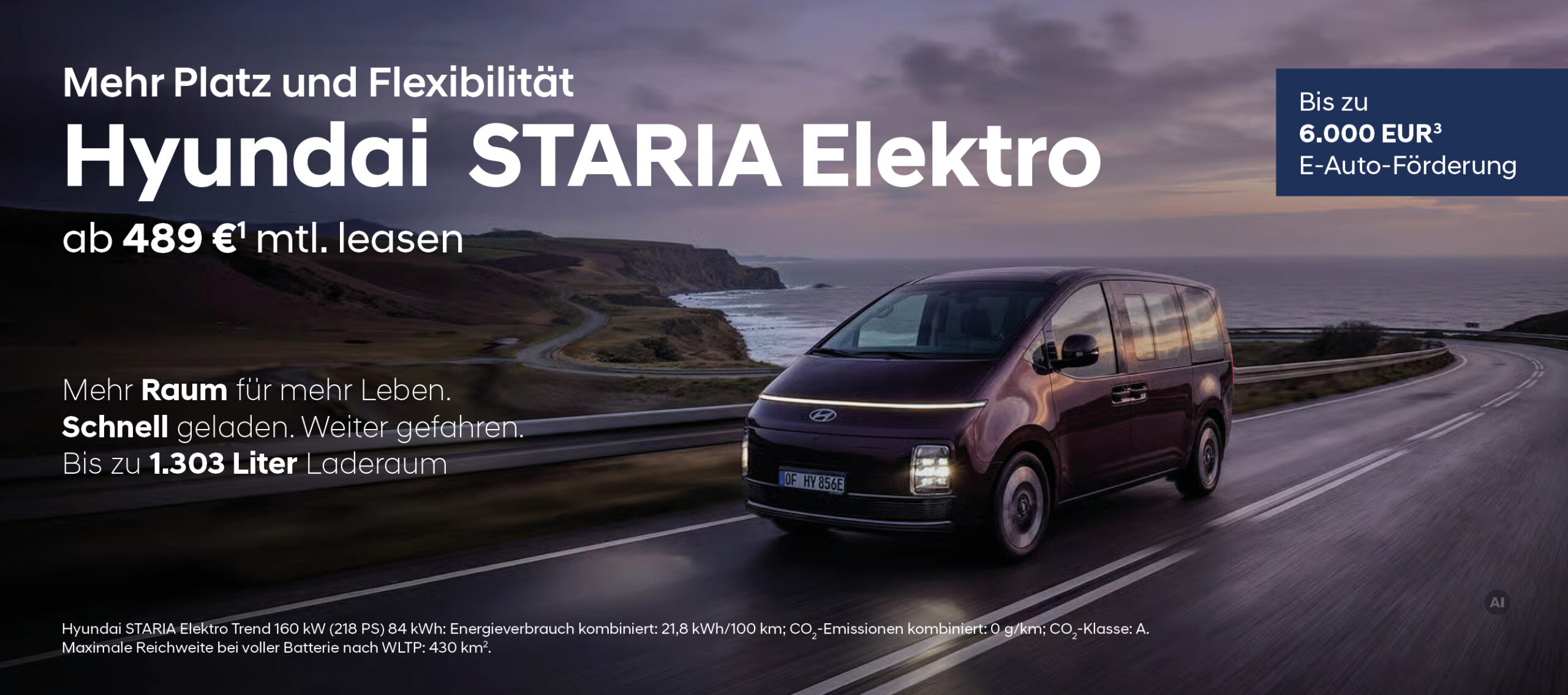 HD Online Hyundai Staria Elektro Sonderleasing